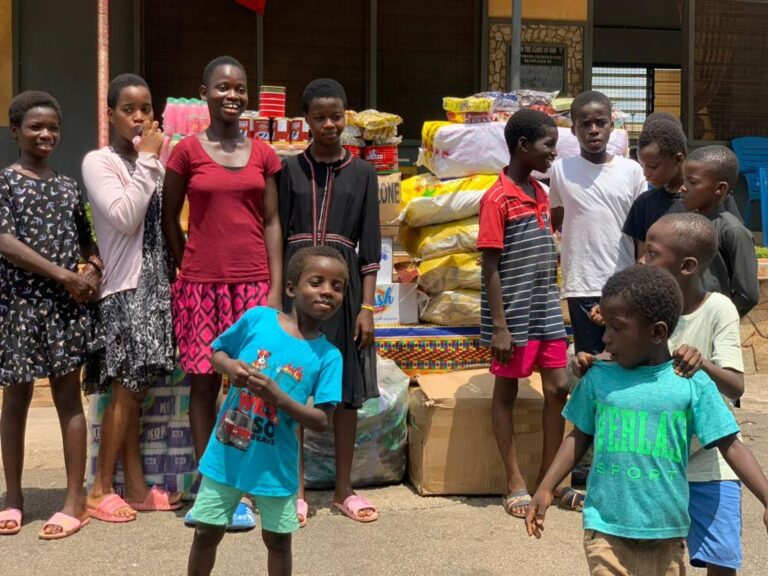 Donation at the KUMASI CHILDREN’s home March 2023 – Ghana